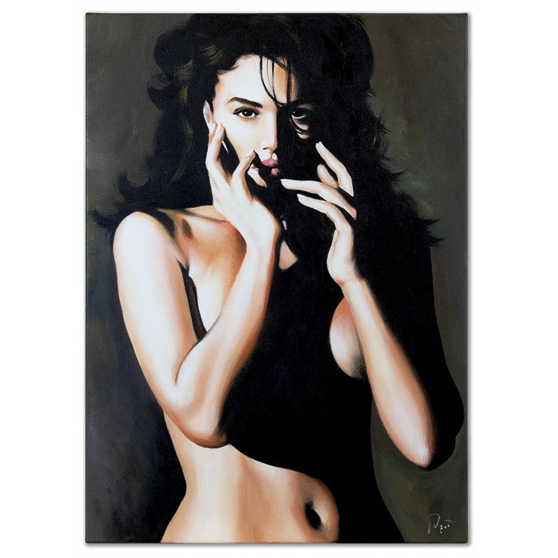  Obraz ręcznie malowany Akt 110x150cm
