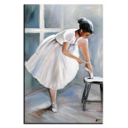  Obraz Baletnica 60x90cm obraz malowany na płótnie