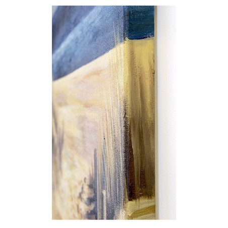  Obraz olejny ręcznie malowany 60x60cm Morze