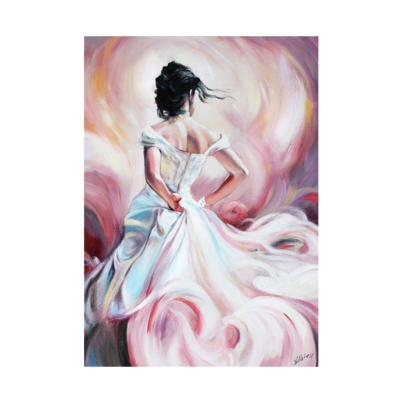  Obraz ręcznie malowany 50x70cm Taniec