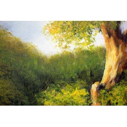  Obraz malowany Jan Feliks Piwarski Karczma ostatni grosz 80x120cm