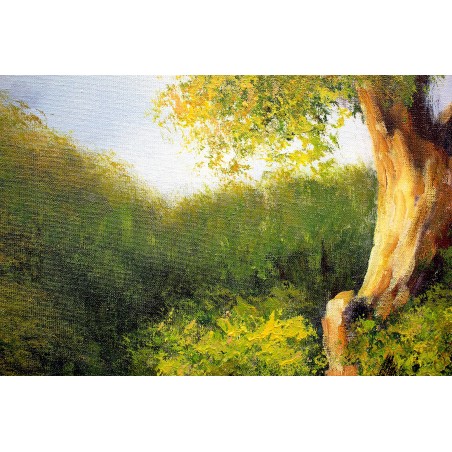  Obraz malowany Jan Feliks Piwarski Karczma ostatni grosz 80x120cm