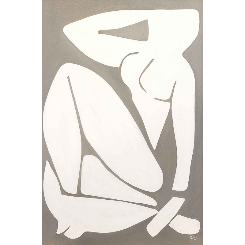  Obraz ręcznie malowany na płótnie Henri Matisse Biały akt 60x90cm