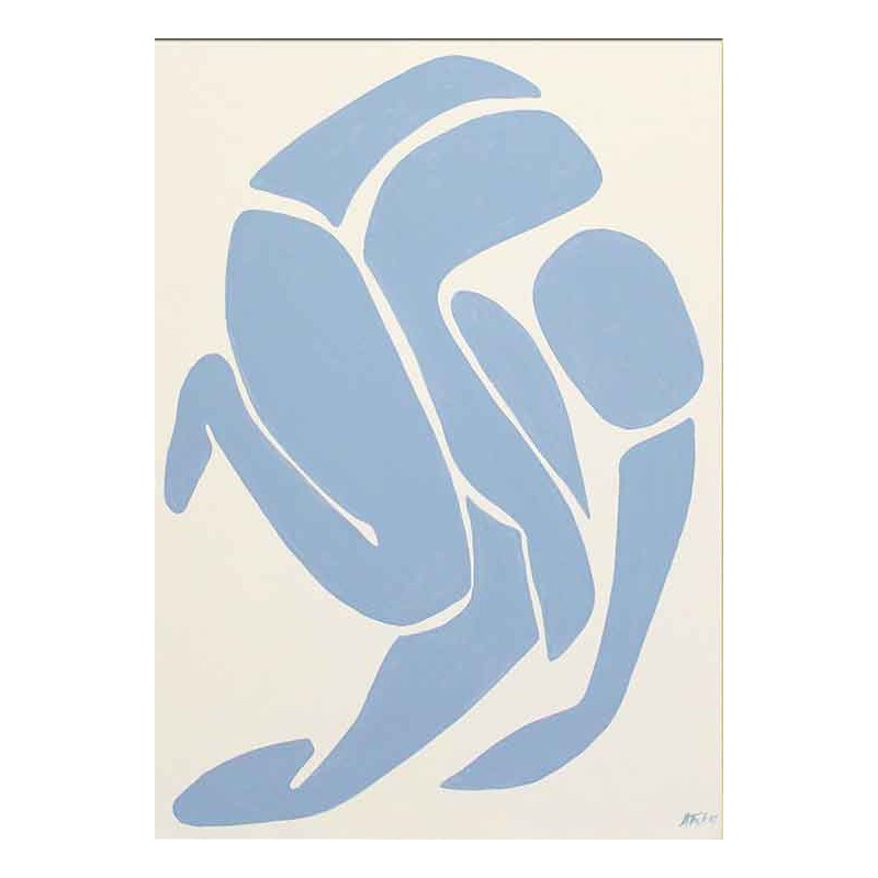  Obraz ręcznie malowany Henri Matisse Niebieski akt 50x70cm