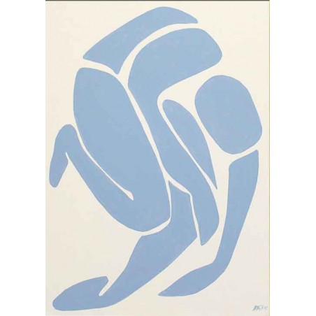  Obraz ręcznie malowany Henri Matisse Niebieski akt 50x70cm