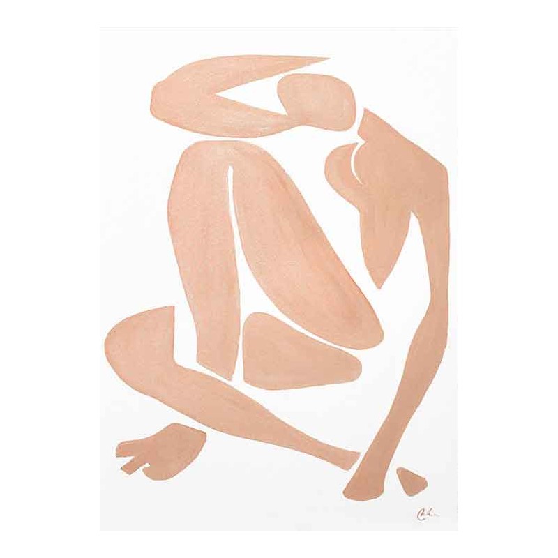  Obraz ręcznie malowany na płótnie Henri Matisse Różowy akt 50x70cm