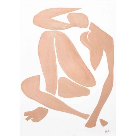  Obraz ręcznie malowany na płótnie Henri Matisse Różowy akt 50x70cm