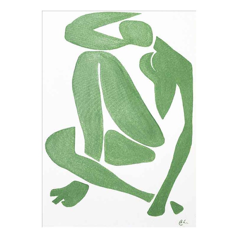  Obraz ręcznie malowany na płótnie Henri Matisse Zielony akt 50x70cm