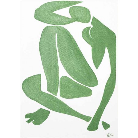  Obraz ręcznie malowany na płótnie Henri Matisse Zielony akt 50x70cm