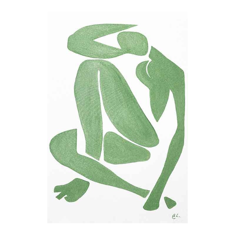  Obraz ręcznie malowany na płótnie Henri Matisse Zielony akt 60x90cm