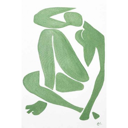  Obraz ręcznie malowany na płótnie Henri Matisse Zielony akt 60x90cm