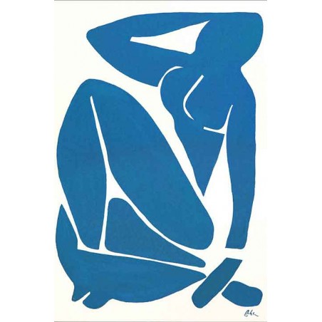  Obraz ręcznie malowany Henri Matisse Niebieski akt 80x120cm