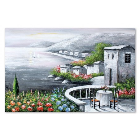 Obraz olejny ręcznie malowany Pejzaż 80x120cm