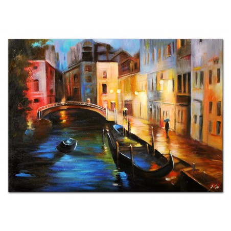  Obraz olejny ręcznie malowany Pejzaż 50x70cm