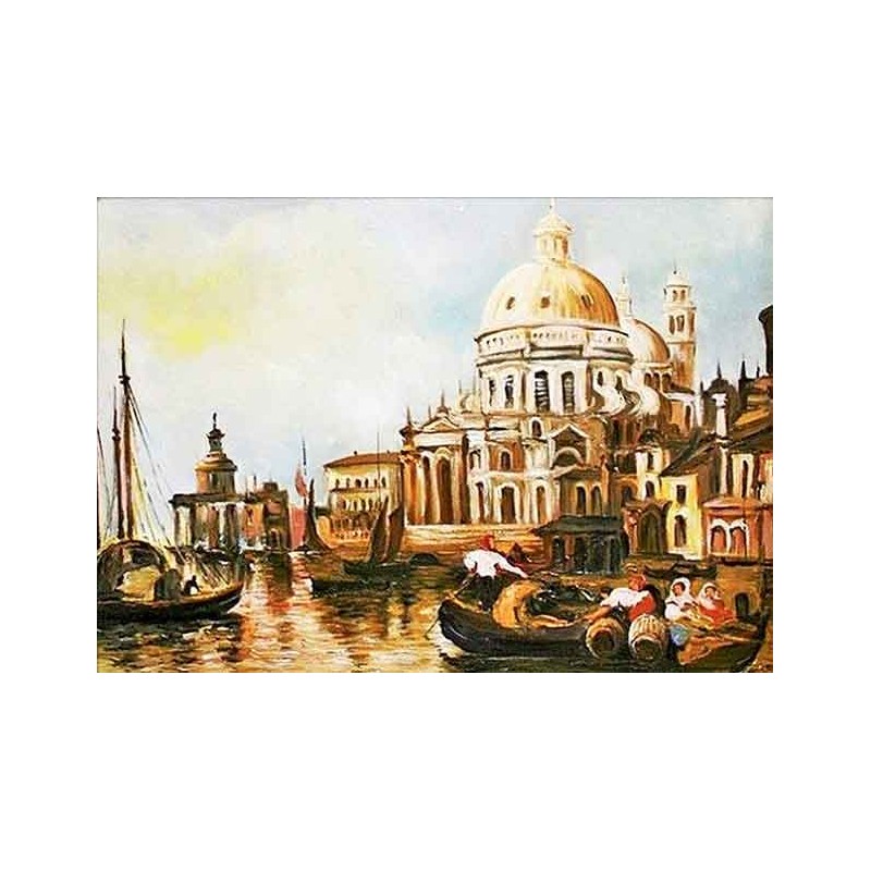  Obraz olejny ręcznie malowany 50x70cm Wenecja