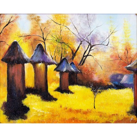  Obraz olejny ręcznie malowany 50x60cm Jan Stanisławski Ule