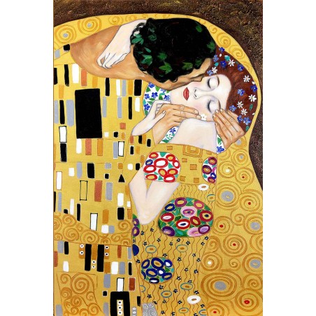  Obraz ręcznie malowany Gustav Klimt Pocałunek