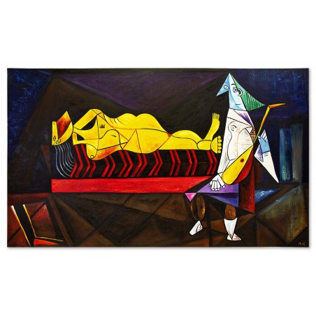 Obraz olejny ręcznie malowany na płótnie 100x170cm Pablo Picasso Świt kopia
