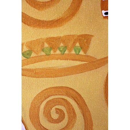  Obraz ręcznie malowany 60x90cm Gustav Klimt Drzewo życia