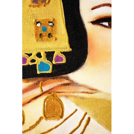  Obraz ręcznie malowany 60x90cm Gustav Klimt Drzewo życia