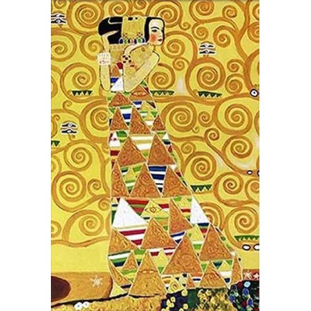  Obraz olejny ręcznie malowany 60x90cm Gustav Klimt Drzewo życia