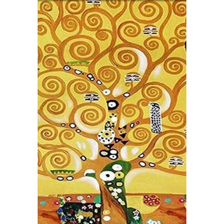  Obraz olejny ręcznie malowany 60x90cm Gustav Klimt Drzewo życia
