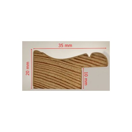  Drewniana rama do obrazu 3cm D3235cz