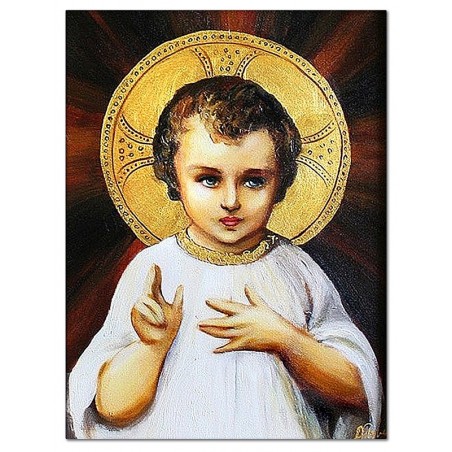  Obraz malowany Emile Munier Jezus 30x40cm