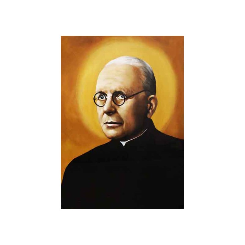  Obraz ręcznie malowany 50x70cm Święty ksiądz Sopoćko