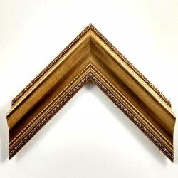  Drewniana rama do obrazu 6cm D9160zwi złota