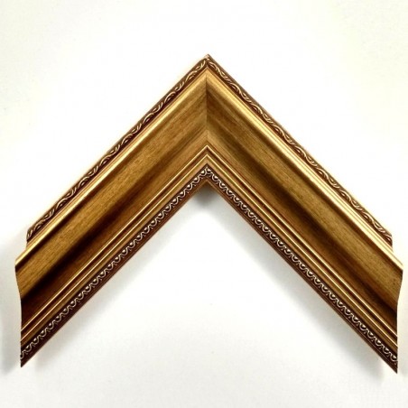  Drewniana rama do obrazu 6cm D9160zwi złota