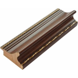  Drewniana rama do obrazu 6cm D9160gor brązowa
