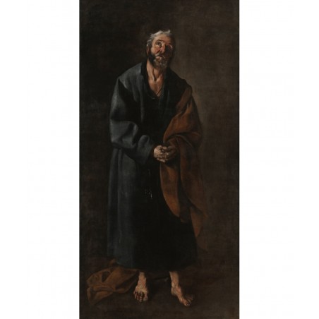  Obraz ręcznie malowany na płótnie 60x130cm El Greco Święty Piotr