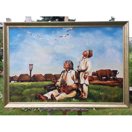 Drewniana rama do obrazu 6cm D7059lib 80x120 cm
