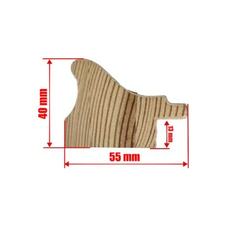  Drewniana rama do obrazu 6cm D7059lib 40x50 cm