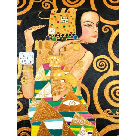  Obraz ręcznie malowany Gustav Klimt Drzewo życia