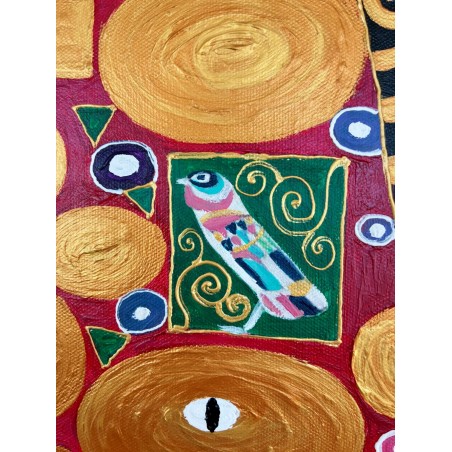  Obraz ręcznie malowany Gustav Klimt Drzewo życia