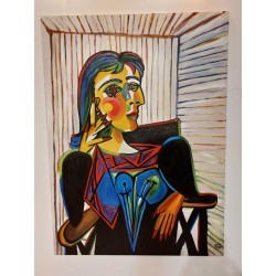  Obraz ręcznie malowany 50x70cm Pablo Picasso Portret Dory Maar