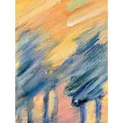  Obraz ręcznie malowany Claude Monet Wschód słońca 50x70cm