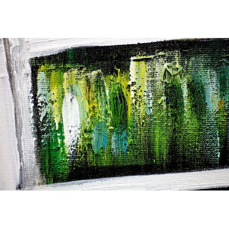 Obraz olejny ręcznie malowany Japoński mostek II 60x90cm