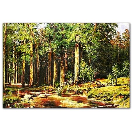  Obraz ręcznie malowany Iwan Iwanowisz Szyszkin 60x90cm