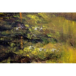 Obraz olejny ręcznie malowany 60x90cm Krajobraz
