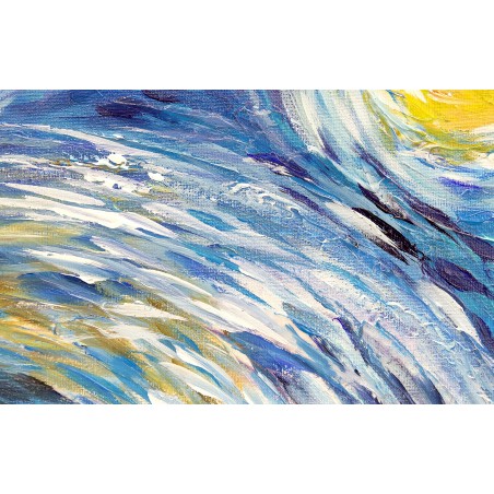 Obraz malowany Vincenta van Gogha Gwiaździsta noc 80x120cm