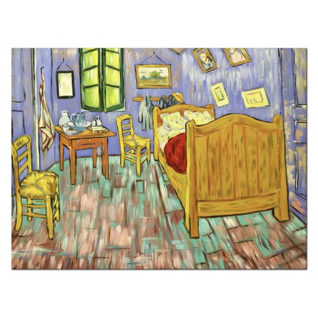  Obraz olejny ręcznie malowany 50x70cm Vincent van Gogh Pokój van Gogha w Arles