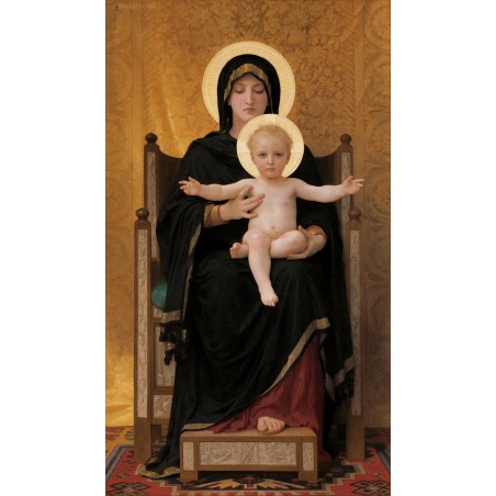  Obraz na płótnie 40x70 cm William Bouguereau Madonna z dzieciątkiem