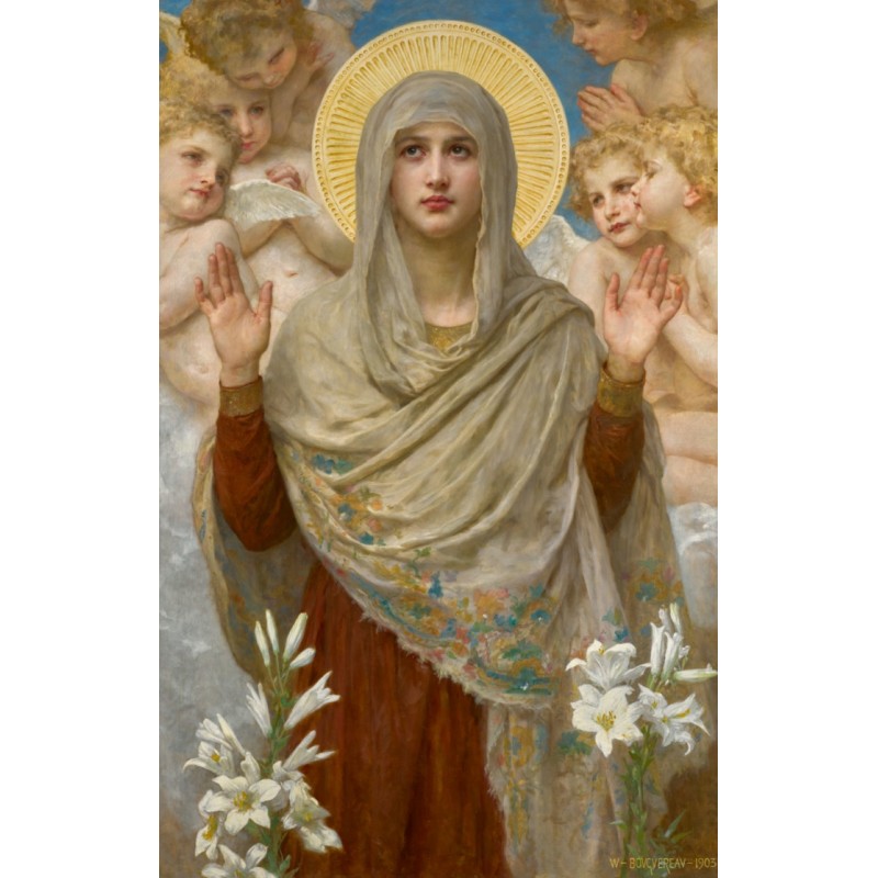  Obraz na płótnie 40x60 cm William Bouguereau Módl się za nami