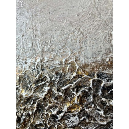  Obraz ręcznie malowany 30x40 cm Złote drzewo