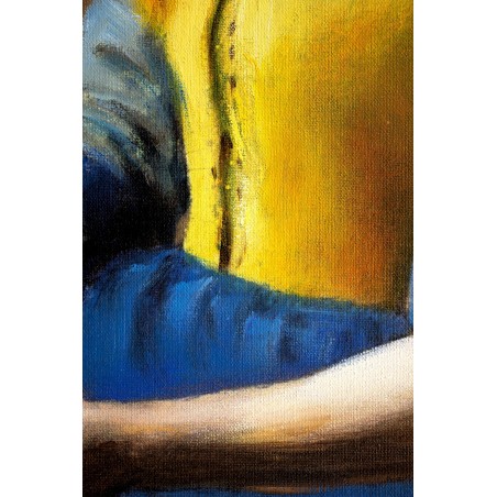 Obraz ręcznie malowany Jan Vermeer Mleczarka 110x150cm