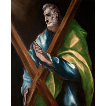  Obraz ręcznie malowany Święty Andrzej Apostoł El Greco