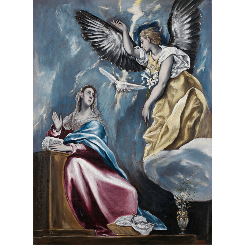 Obraz ręcznie malowany El Greco Zwiastowanie